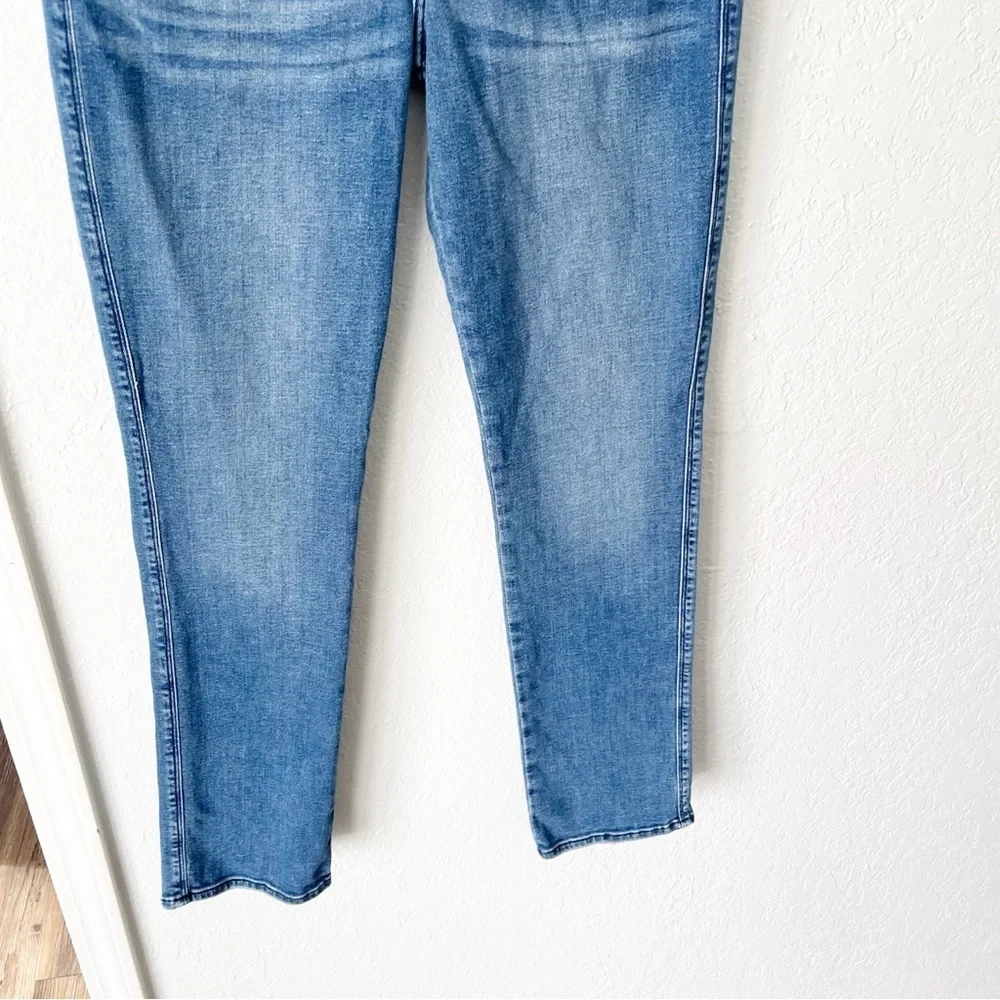 7 For All Mankind Jeans Women's 31 Kimmie Straight Leg Marsh Medium‎ Wash $198